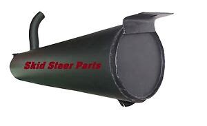 skid steer exhaust pipe cover|Bobcat Muffler Replacement Parts .